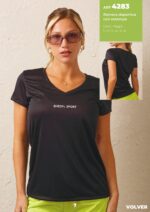 REMERA DEPORTIVA CON ESTAMPA SHEDYL - Cod 4283