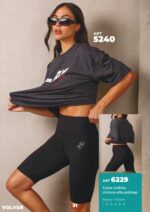 CALZA CICLISTA CINTURA ALTA POLISAP SHEDYL - Cod 6229