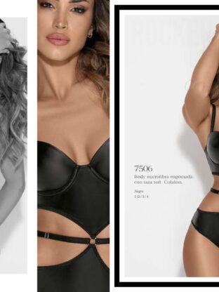 BODY DE MICROFIBRA ENGOMADA SIGRY - Cod 7506