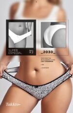 PACK X 2 VEDETINA DE ALGODÓN Y LYCRA LISA Y ESTAMPADA TAKKI - Cod 2030