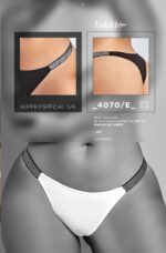 COLALESS DE ALGODÓN CON LYCRA BRETEL ANCHO BRILLANTE TAKKI - Cod 4070