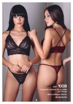 CONJUNTO BRALETTE DE PUNTILLA CON TANGA UAILEE - Cod 1008