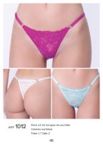 PACK X 3 DE TANGAS DE PUNTILLA  UAILEE - Cod 1012