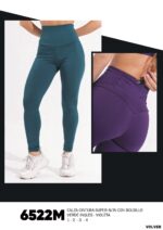 CALZA CINTURA SUPER ALTA CON BOLSILLO MOZIONE - Cod MOZIONE-6522