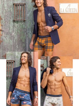 BÓXER ALGODÓN Y LYCRA ESTAMPADO. ACROBATA - Cod 5112