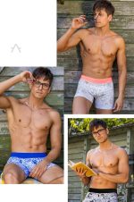 BÓXER ALGODÓN Y LYCRA TROPICAL. ACROBATA - Cod 5116