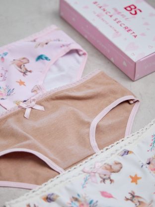 PACK X 3 BOMBACHA INFANTIL BIANCA SECRETA - Cod 24366