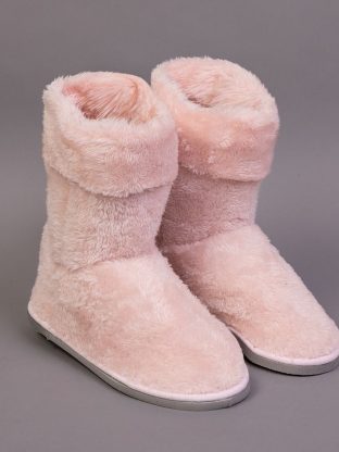 PANTUFLA BOTITA DE PELUCHE PARA NIÑA BIANCA SECRETA - Cod 26567