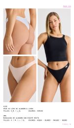 PACK X 3 LESS DE ALGODÓN Y LYCRA  BRIGITTE - Cod 4102