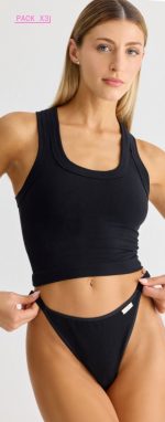 MUSCULOSA DE ESCOTE REDONDO BRIGITTE - Cod GIGI