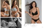 CONJUNTO DE MORLEY Y PUNTILLA. CORPIÑO SOFT SIN PUSH UP. COLALESS. BELEN - Cod 6045