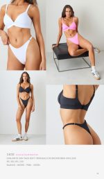 CONJUNTO CON TAZA SOFT TRIÁNGULO DE MICROFIBRA CON LESS BRIGITTE - Cod 1632