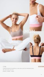 CORPIÑO MATERNAL DE ALGODÓN Y LYCRA CON ELÁSTICO PERSONALIZADO BRIGITTE - Cod 1706