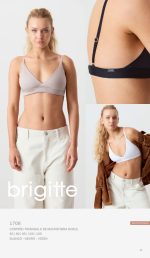 CORPIÑO TRIÁNGULO DE MICROFIBRA DOBLE BRIGITTE - Cod 1708