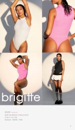 BODY DE MORLEY CUELLO ALTO  BRIGITTE - Cod 2433