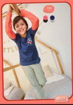 PIJAMA DE VARÓN DE JERSEY DE  ALGODÓN EMMY - Cod 556