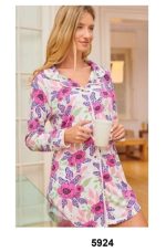 CAMISOLA CON BOTONES. JERSEY DE ALGODÓN EMMY - Cod 5924