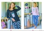 PIJAMA REMERA Y PANTALÓN DE JERSEY DE ALGODÓN EMMY - Cod 6307