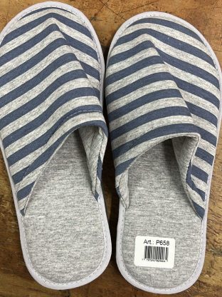 PANTUFLA DE HOMBRE RAYADA EMMY - Cod P658