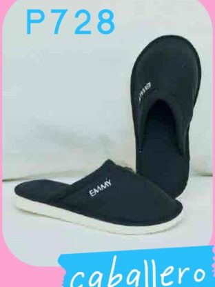 PANTUFLA DE HOMBRE LISA EMMY - Cod P728