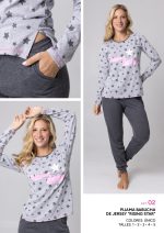 PIJAMA BABUCHA DE JERSEY DE ALGODÓN FRASHE DREAMS - Cod 02