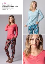 PIJAMA BABUCHA DE JERSEY DE ALGODÓN FRASHE DREAMS - Cod 06