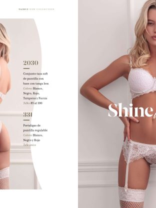 CONJUNTO TAZA SOFT DE PUNTILLA CON BASE CON TANGALESS REGULABLE FAIRUZ - Cod 2030