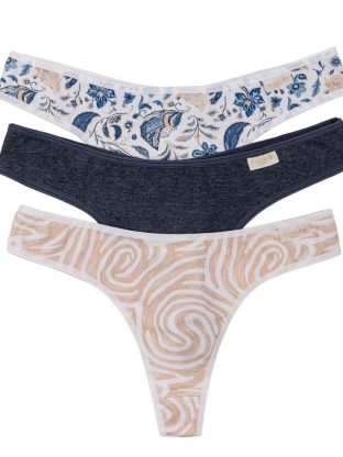 PACK X 3 DE COLALESS ESPECIAL DE ALGODÓN Y LYCRA LINEA MEDITERRÁNEO FRASHE - Cod 5013E