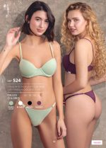 CONJUNTO TAZA SOFT CON BASE CON TANGA DE ALGODÓN Y LYCRA FRASHE - Cod 524