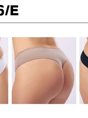 PACK X 3 DE CULOTELESS TALLE ESPECIAL DE MICROFIBRA  FRASHE - Cod 606E