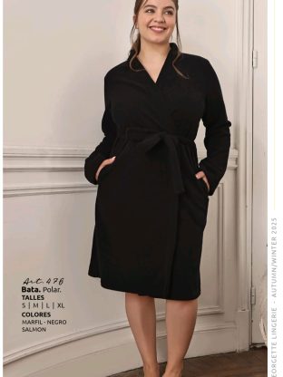 BATA DE POLAR GEORGETTE - Cod 476