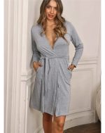 BATA DE MODAL GEORGETTE - Cod 414