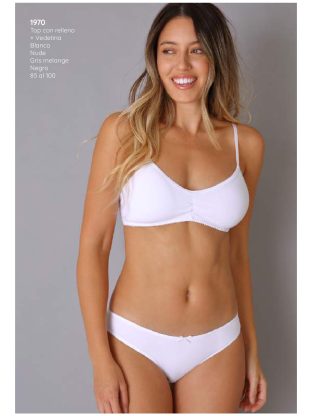 TOP CON RELLENO CON VEDETINA LADY JANE - Cod 1970