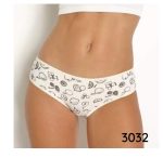 PACK X 3 CULOTTES EN ALGODÓN/LYCRA ESTAMPADO LADY JANE - Cod 3032