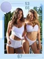 CONJUNTO MESH CON PUNTILLA ANGOSTA. MUSCULOSA Y BOYSHORT. LODY - Cod 5367