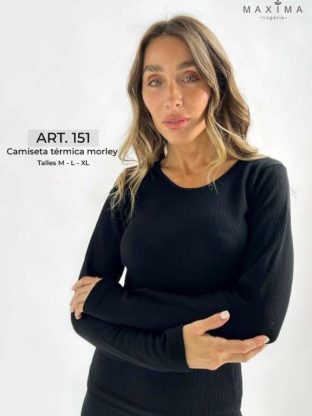 CAMISETA TÉRMICA DAMA DE MORLEY MAXIMA - Cod 151