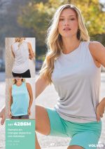 REMERA SIN MANGAS DEPORTIVA CON ESTAMPA MOZIONE - Cod 4286
