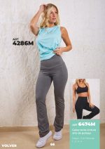 CALZA RECTA CINTURA ALTA DE POLISAP MOZIONE - Cod 6474