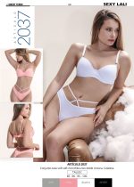 CONJUNTO TRIÁNGULO SOFT MICROFIBRA LISO COLALESS DOBLE CINTURA SEXY LALI - Cod 2037