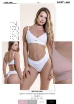 CONJUNTO CRUZADO SIN TAZA DE ALGODÓN Y LYCRA CON COLALESS SEXY LALI - Cod 2084