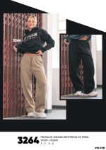 PANTALÓN JOGGING BOYFRIEND DE FRIZA SHEDYL - Cod 3264