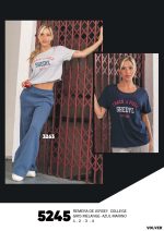 REMERA DE JERSEY COLLEGE SHEDYL - Cod 5245