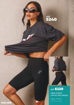 CALZA CICLISTA CINTURA ALTA POLISAP SHEDYL - Cod 6229