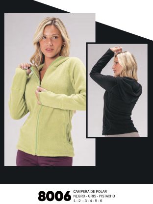 CAMPERA DE POLAR  SHEDYL - Cod 8006