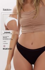 PACK X 2 VEDETINA TIRO ALTO DE ALGODÓN Y LYCRA CON CINTURA DE 15 MM TAKKI - Cod 2090