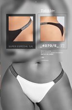 COLALESS DE ALGODÓN CON LYCRA BRETEL ANCHO BRILLANTE TALLE 5/6 TAKKI - Cod 4070E