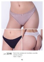 PACK X 3 DE COLALESS DE MICROFIBRA Y PUNTILLA UAILEE - Cod 2016