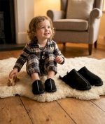 PANTUFLA DE CORDERITO PARA NIÑO BIANCA SECRETA - Cod 26568