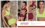 CONJUNTO DE ENCAJE. CORPIÑO PUSH UP SOFT CORREDERAS Y DIJE STRASS. COLALESS BELEN - Cod 8960