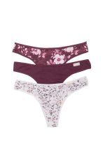 PACK X 3 DE COLALESS ESPECIAL DE ALGODÓN Y LYCRA ESTAMPADO LIBERTY MALBEC FRASHE - Cod 5010E